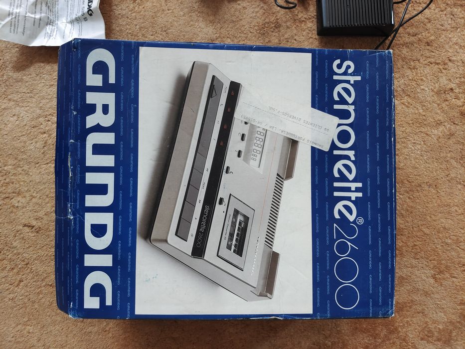Dictafone Grundig Stenorette 2600