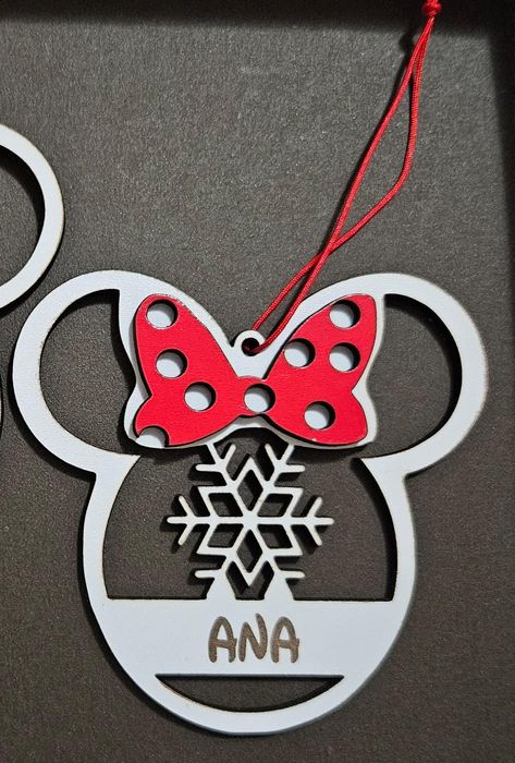 Bola natal motivo Minnie