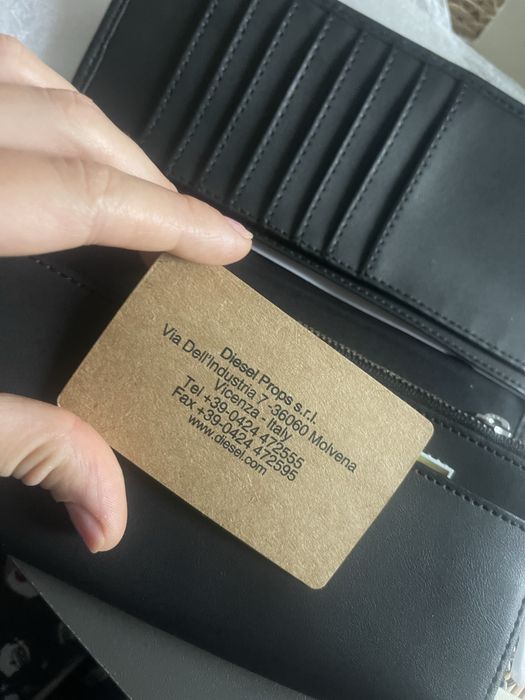 Portfel Diesel z ćwiekami