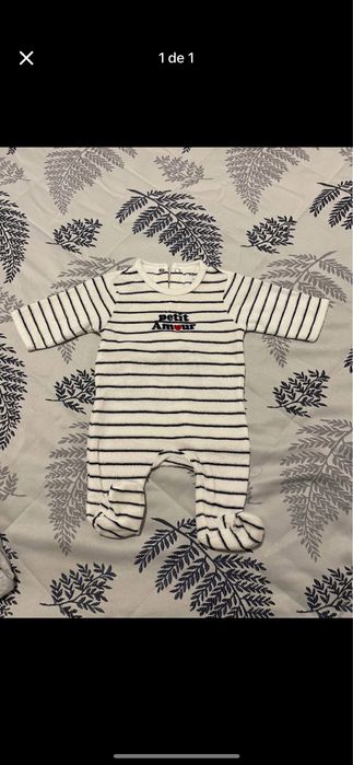 3 peças bebe 1 mes