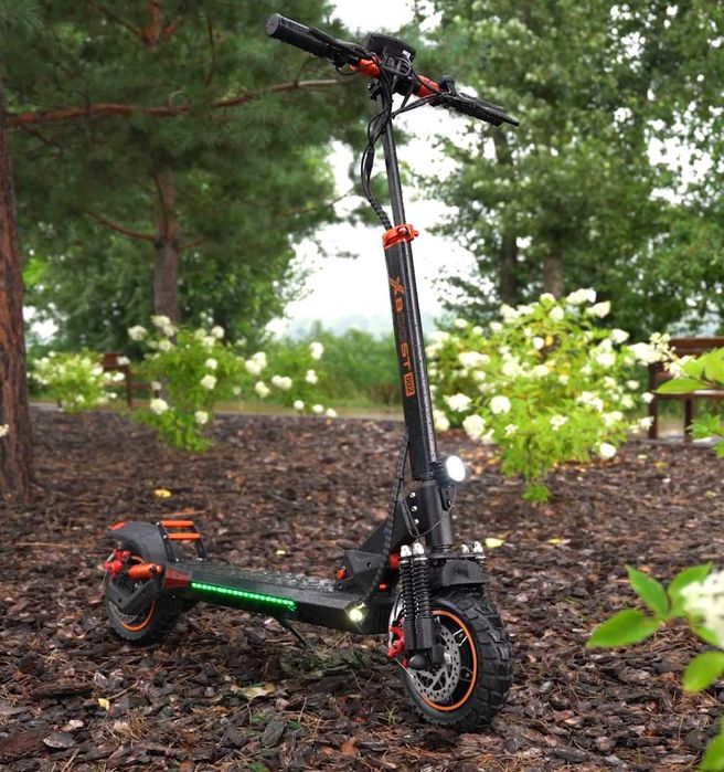 Електросамокати Boost Scooter 002 (2400W,20Ah) Швидкість 65 км/год, Двумоторный Электросамокат