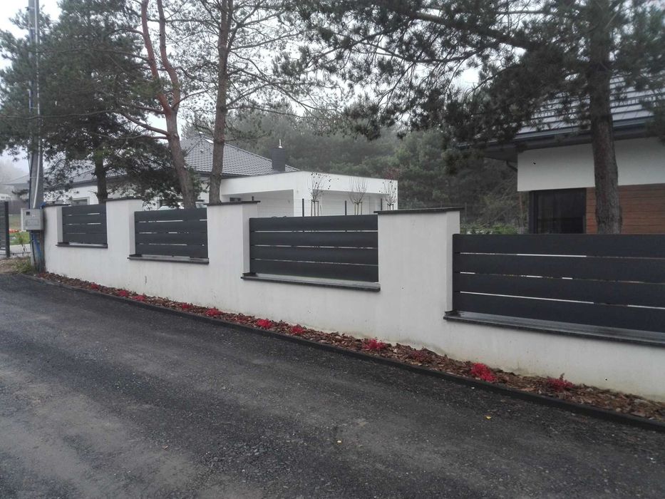 Panele sztachety Producent Brama przesuwna ogrodzeniowa nowoczesna