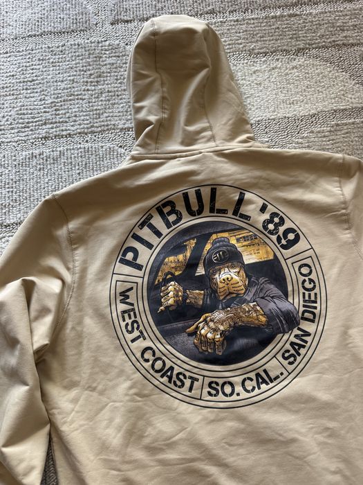 Bluza z kapturem Pitbull XL beżowa nowa