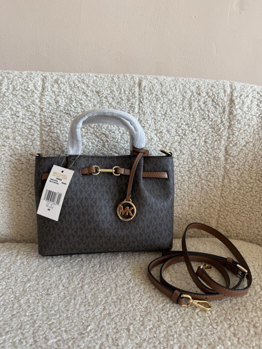 Сумка жіноча Michael Kors Carson Small коричнева