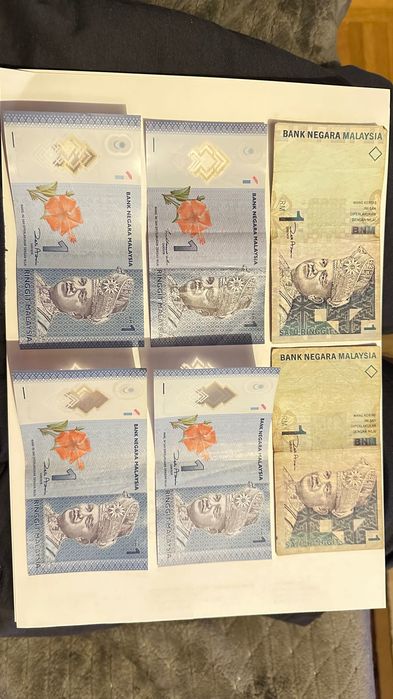 Malezja Ringgit 16 x 1 Ringgitów kolekcje