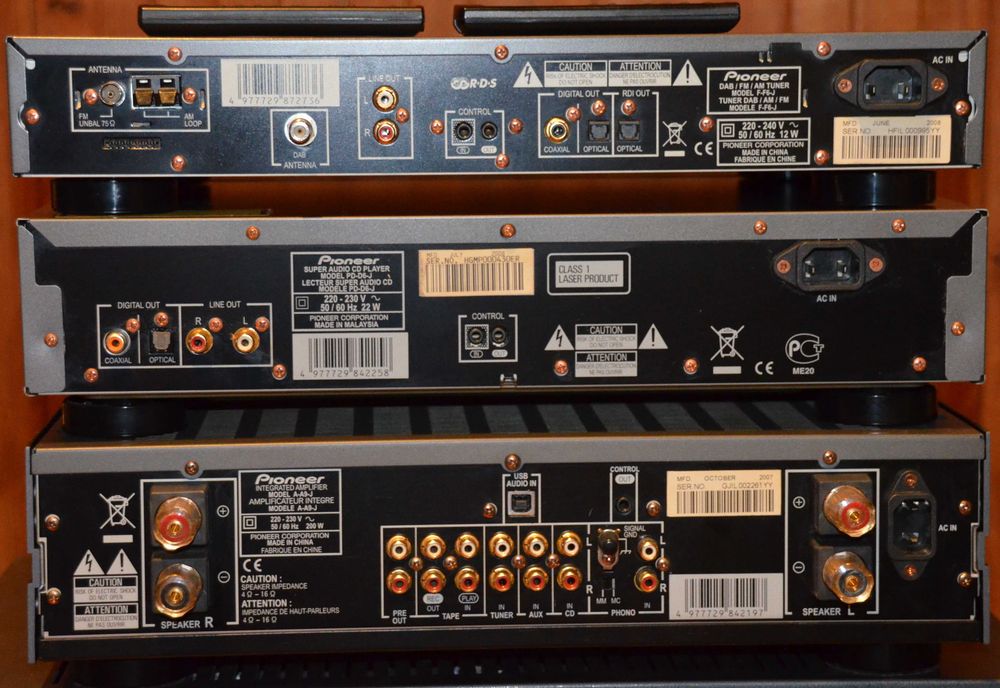 Pioneer Air Studio  G-Clef  A-A9J Dual Mono PD-D6J  F-F6J + Piloty