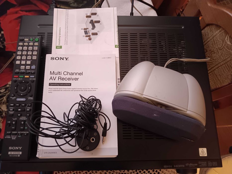 Sony str-da2800es 7.2 4k 3D usb