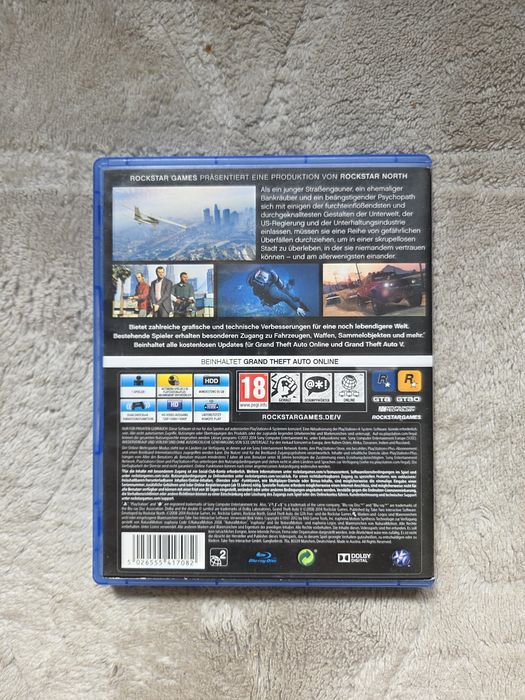 GTA 5 Ps4 PL Rockstar z mapką
