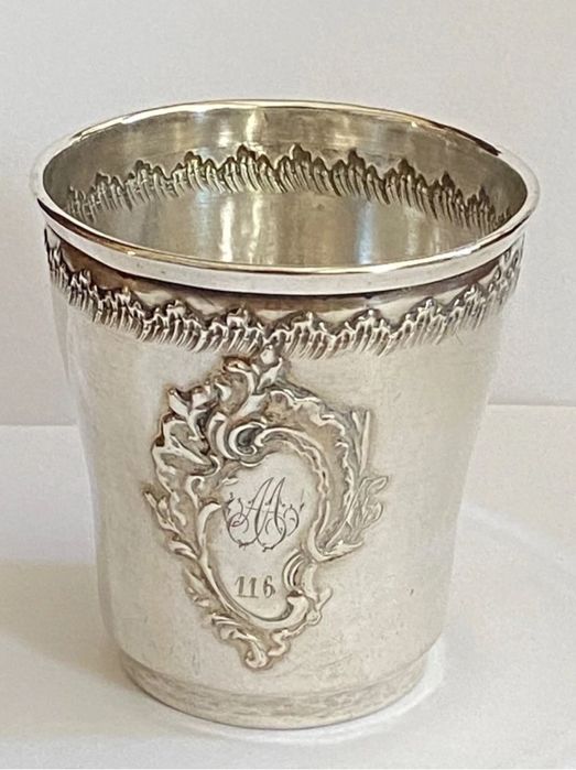 Taça batismal Sec.XIX )EM PRATA 925 ARTIGO ÚNICO