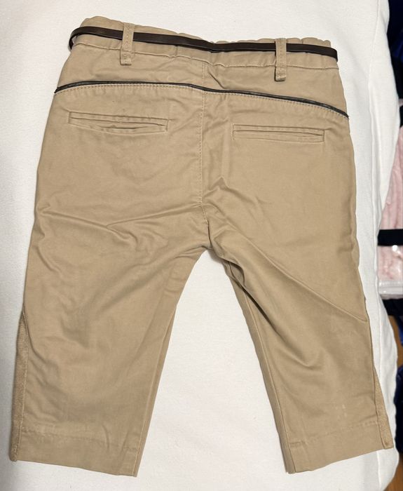 Calças de ganga em tom castanho