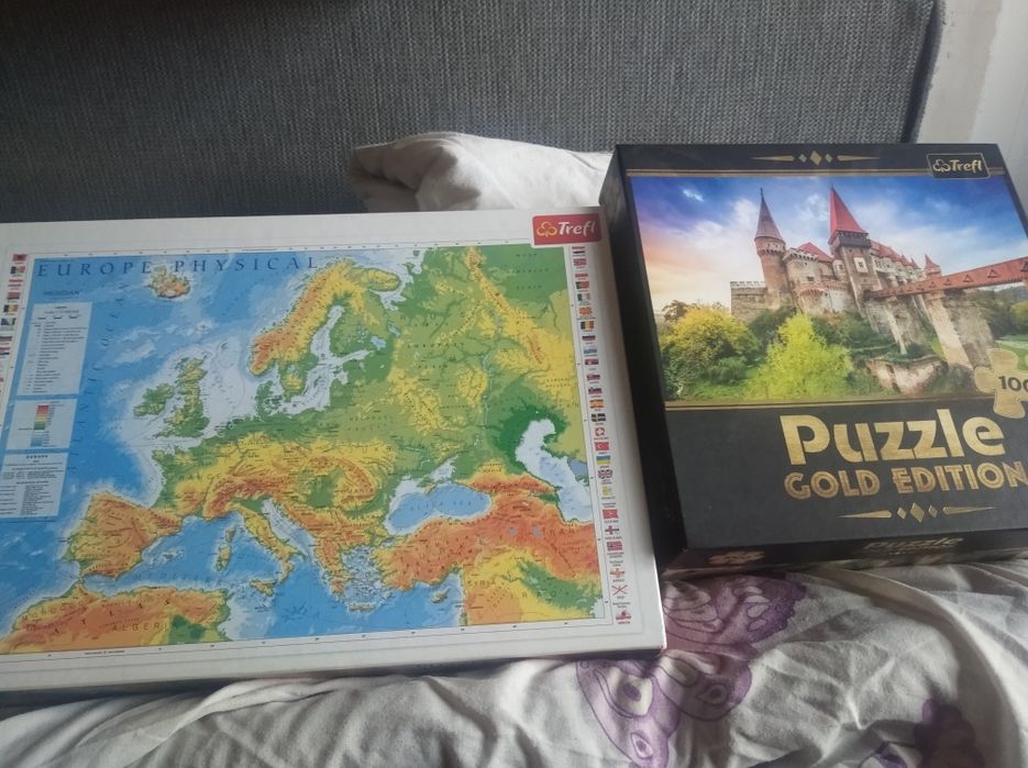 Пазлы 1000 trefl разные