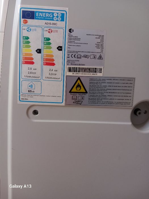 2 Ar condicionado com pouco uso