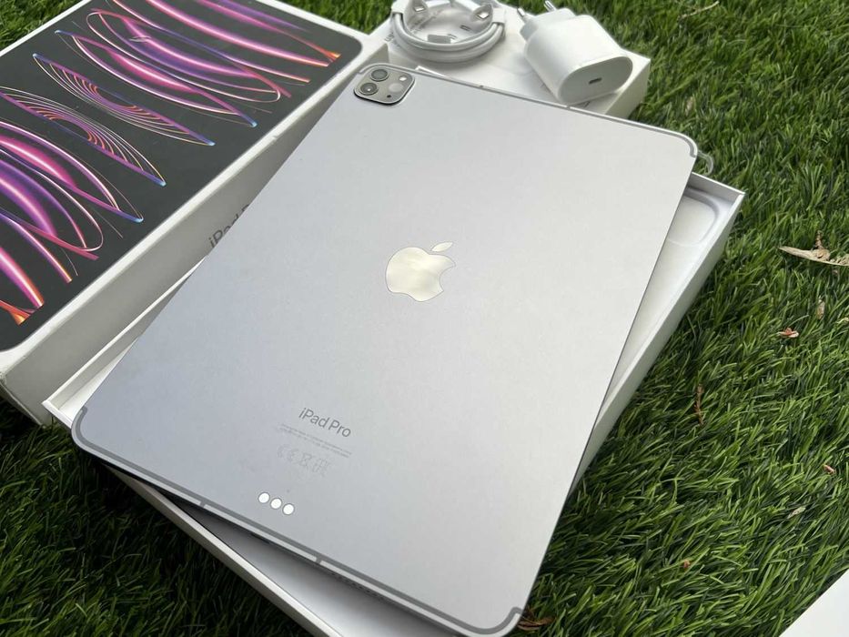 iPad Pro 11" 4 GENERACJI M2 256GB Wifi Cellular LTE 5G Bat98% GWARANCJ