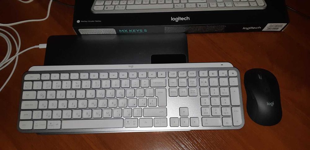 Клавіатура безпроводна Logitech MX Keys S for Mac