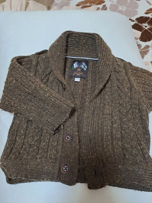 Кофточка шерстяная для мальчика