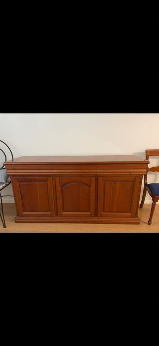 Aparador + consola cerejeira