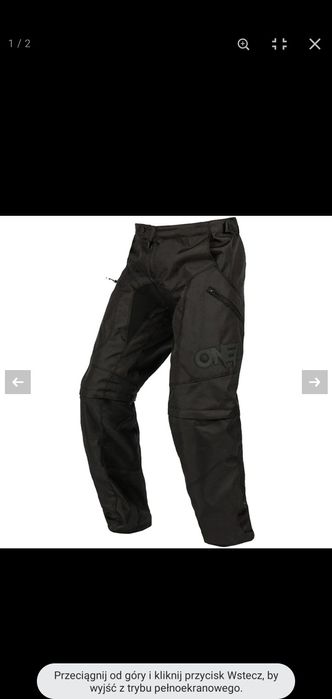 Spodnie Apocalypse O'neal czarne