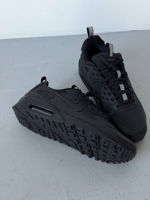 Оригинал Nike Air Max 90 Drift Triple Black (HQ1416 001) черние найк аир макс 90 дрифт