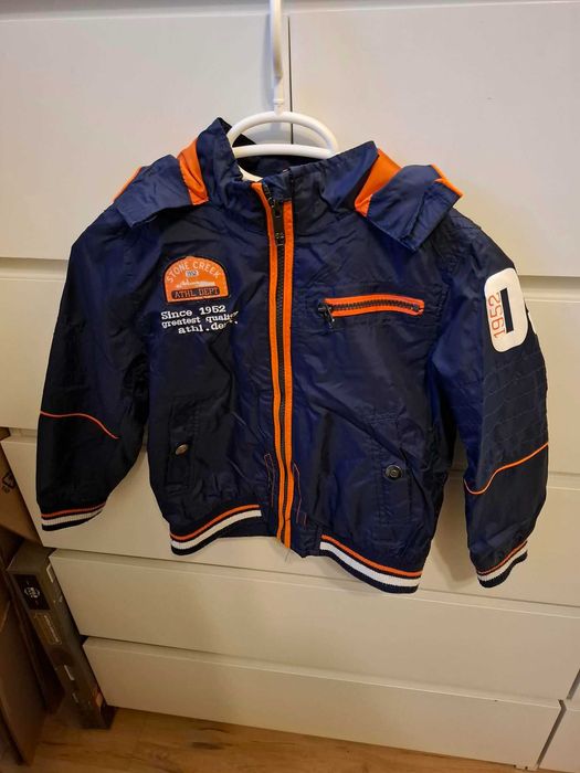 Palomino wiosenna lekka granatowa kurtka na wiosne z kapturem kaptur