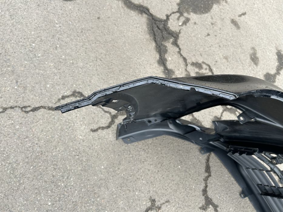 Toyota highlander бампер передний от 17-19год