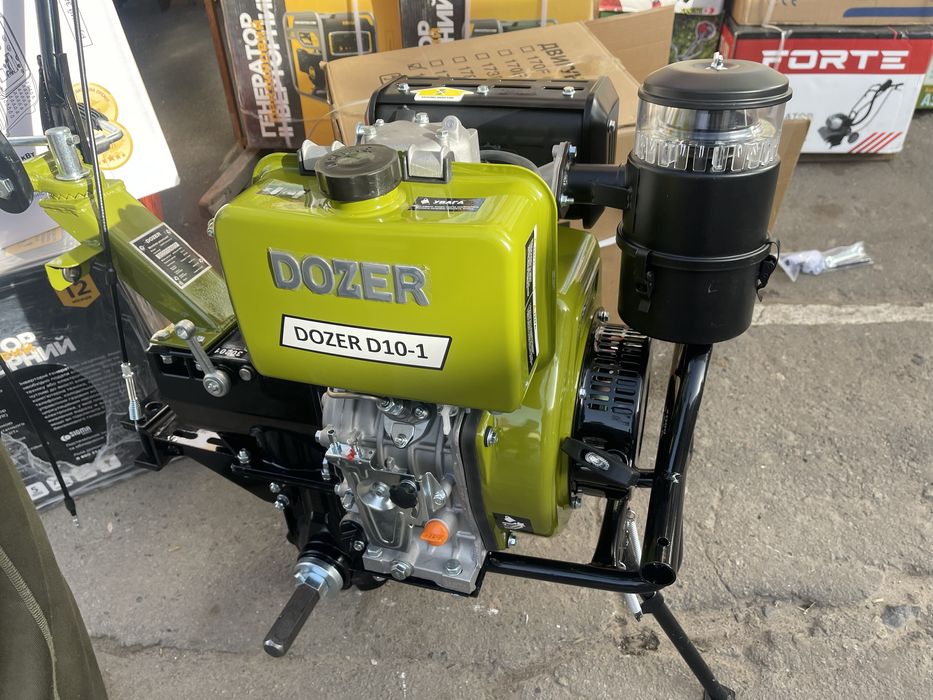 Мотоблок і фреза дизель 10 к.с. Dozer D10-1