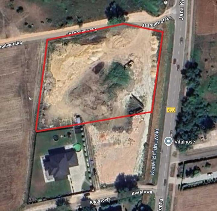 wynajmę działkę Warszawa ul. Płochocińska/Nieporęt przy dk 633