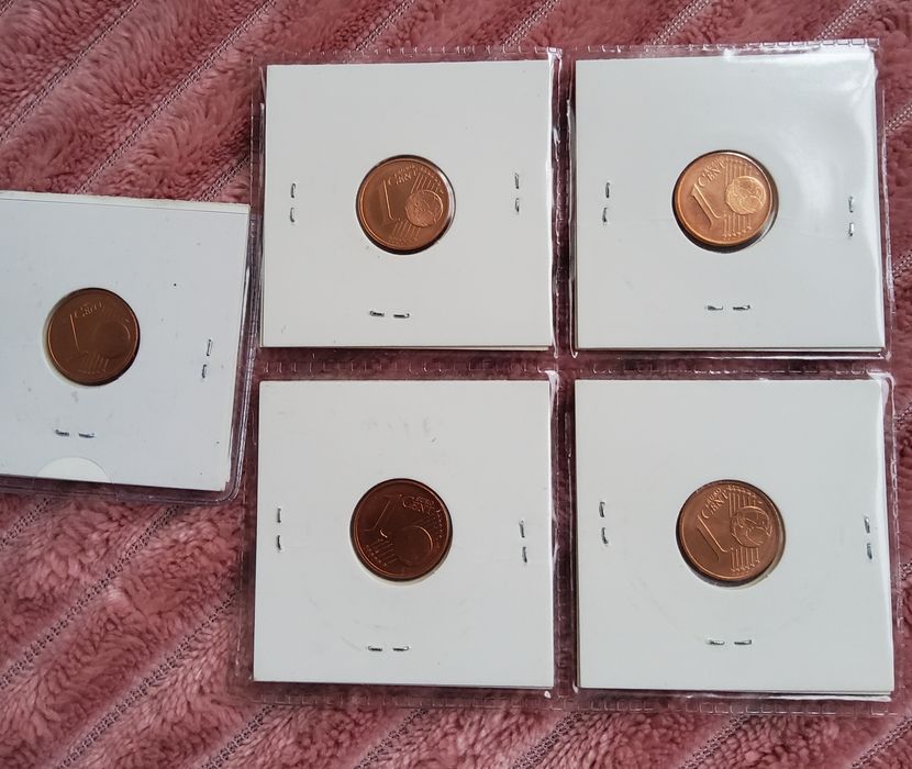 Vendo coleção de moedas completa, 1 cent ano 2002 todas as letras.