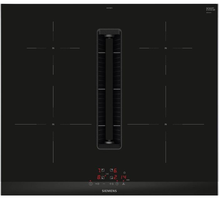 Płyta indukcyjna ze zintegrowanym pochłaniaczem SIEMENS EH675BE15E