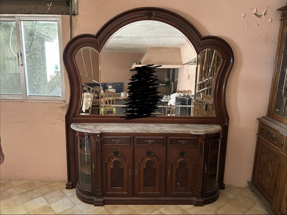 Sapateira em madeira