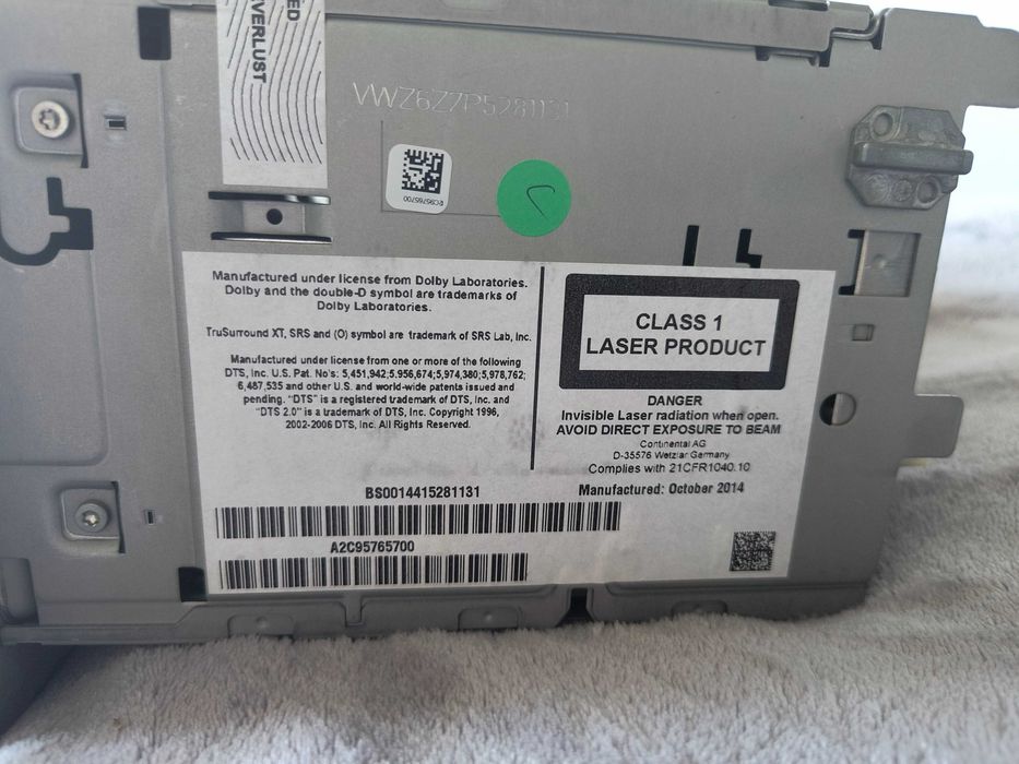 Radio nawigacja RNS510  3C8 035 680 VW TIGUAN