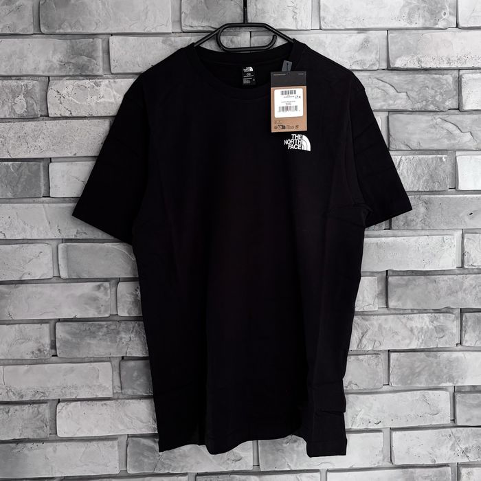 Koszulka t-shirt the north face tnf logo tee czarna black never stop exploring gorpcore denali góry