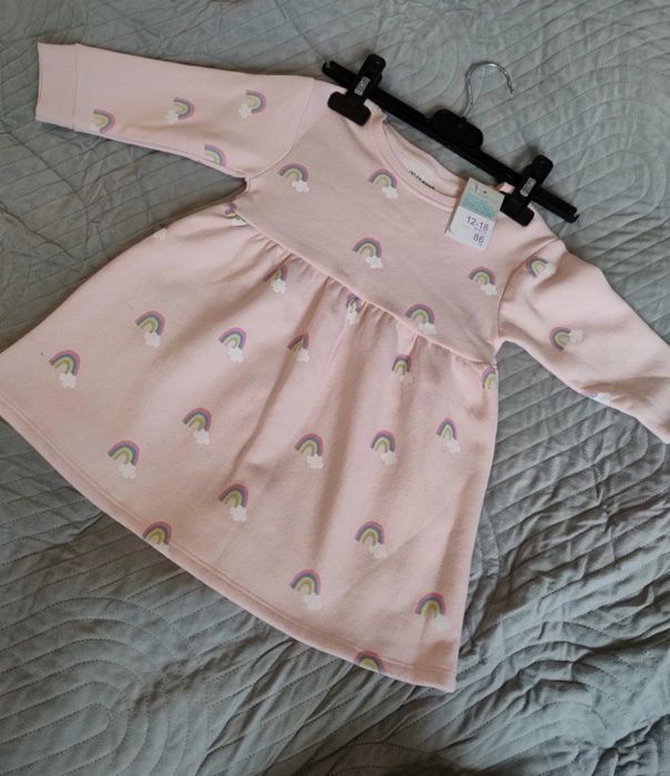 Zestaw dla dziewczynki nowe ubranka 80/86