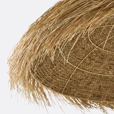 Candeeiro de Teto La Redoute Samaï Ø80 cm – Fibras Naturais