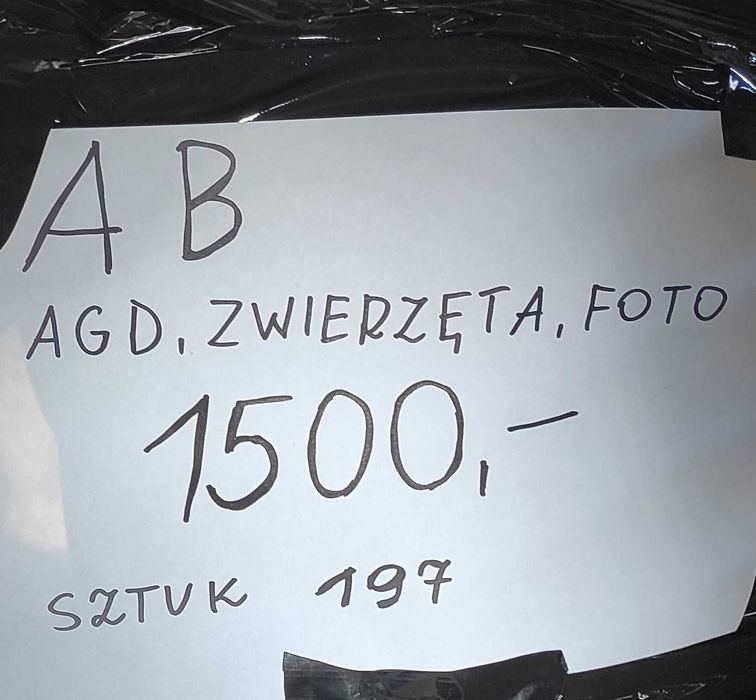 Paleta zwroty Amazon kat AB wielosztuki agd sport