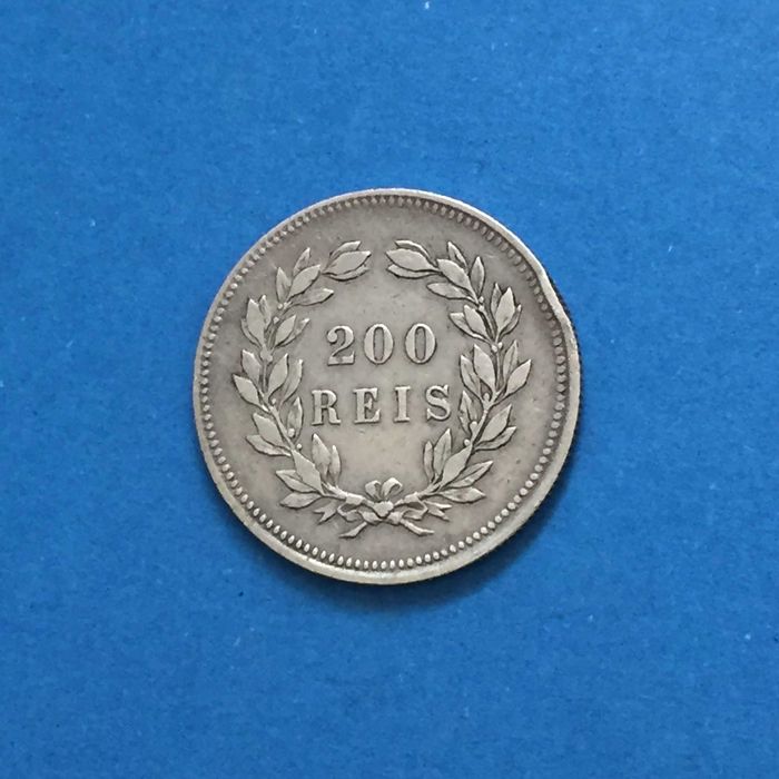 200 Réis 1891 - D. Carlos I