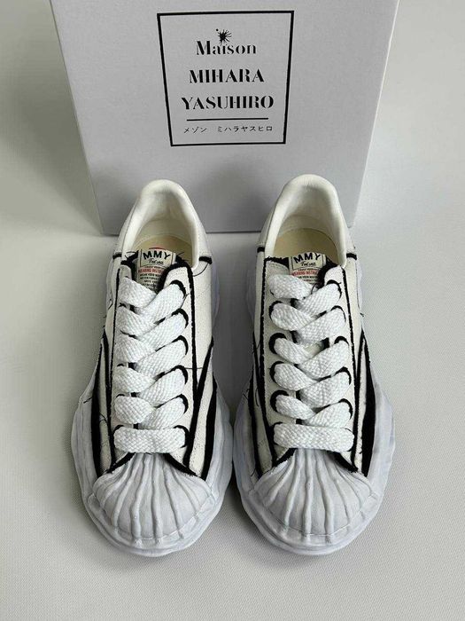 Кеди MMY Maison Mihara Yasuhiro BLAKEY 43 27  белые кеды custom opium
