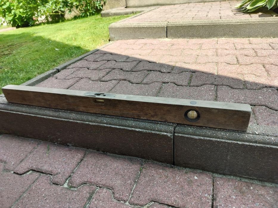 Poziomica lata 40-50 te wyrób ręczny