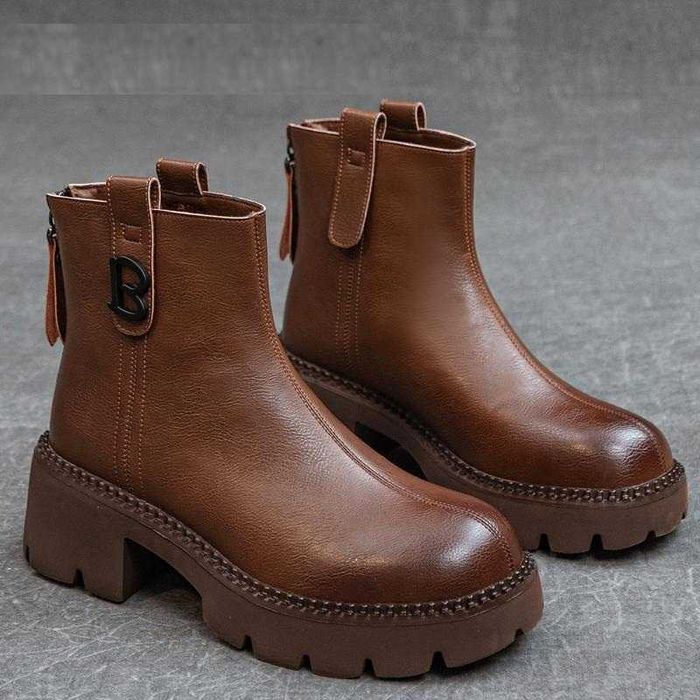 Botas femeninas novas botas de vestir para  mulher botas  castanho