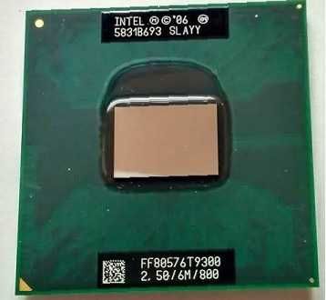 Процесори для ноутбуків Socket P Core 2 Duo T9600, P9600, P9500, T9300, T8100
