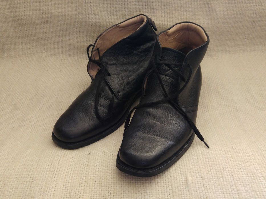 Buty skórzane męskie