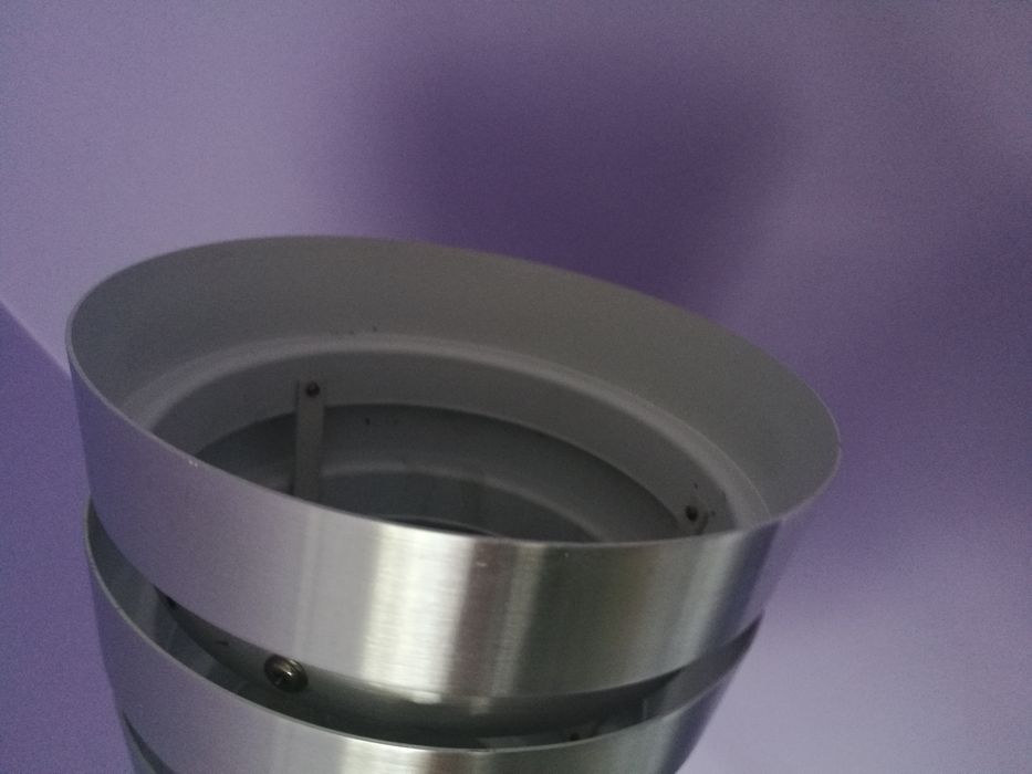 Lampa aluminiowa wisząca nad stół do jadalni średnica 18cm