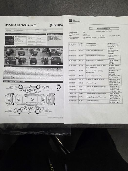 VW Golf VIII 1,5 eTSI Automat Faktura VAT23%