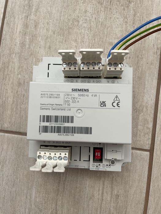 Siemens AVS75.390/101 (Модуль розширення)