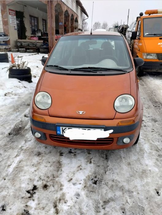 Daewoo Matiz 800 skrzynia silnik maska zderzak drzwi klapa szyba lusterko lampa rozrusznik alternator błotnik chłodnica