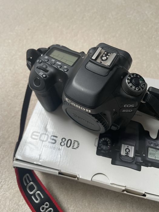Aparat lustrzanka Canon EOS 80D