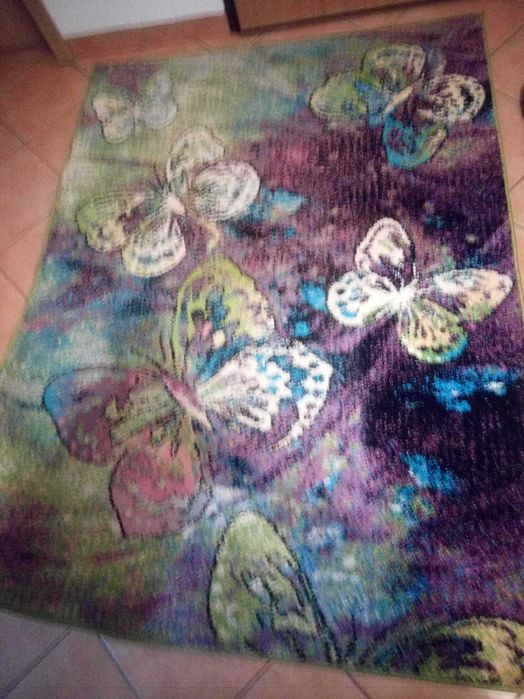 Dywan 133-180 motyle motylki dla dziewczynki