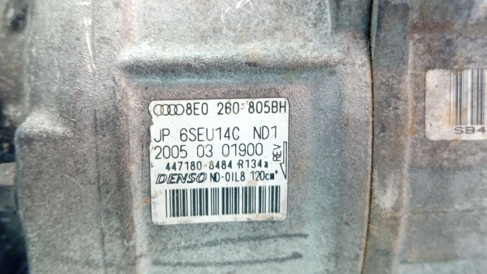 Compressor AC AUDI A4 (8E2, B6)