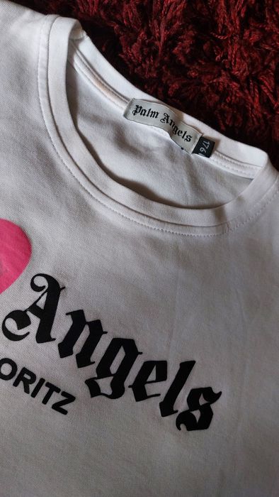 Футболка білого кольору Palm Angels