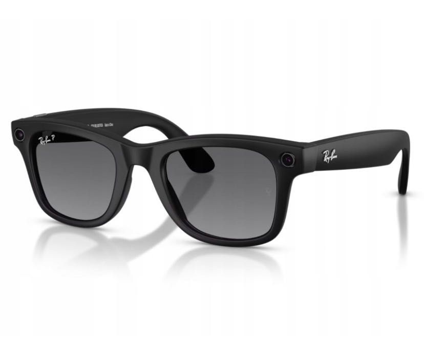 Okulary RAY BAN Meta Wayfarer Gen 2 Czarny mat