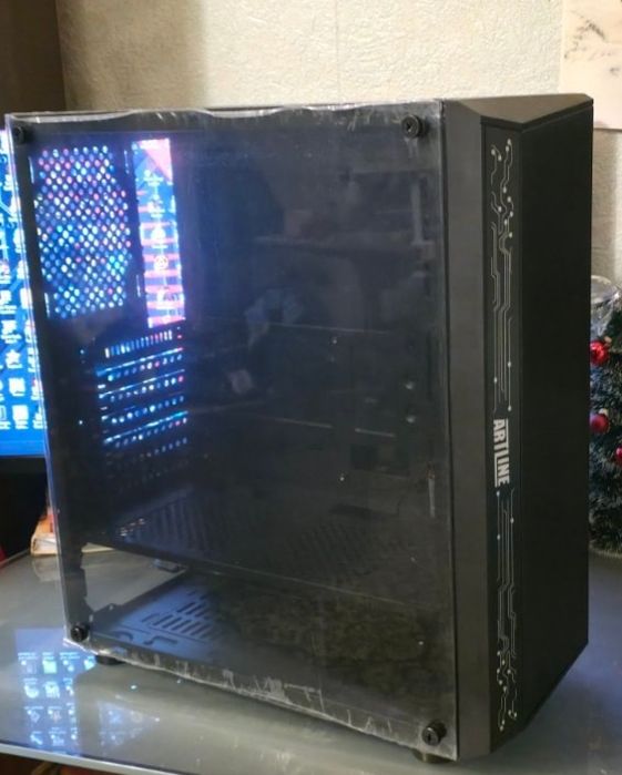 Корпус QUBE BREEZE Black ARGB без вентиляторов